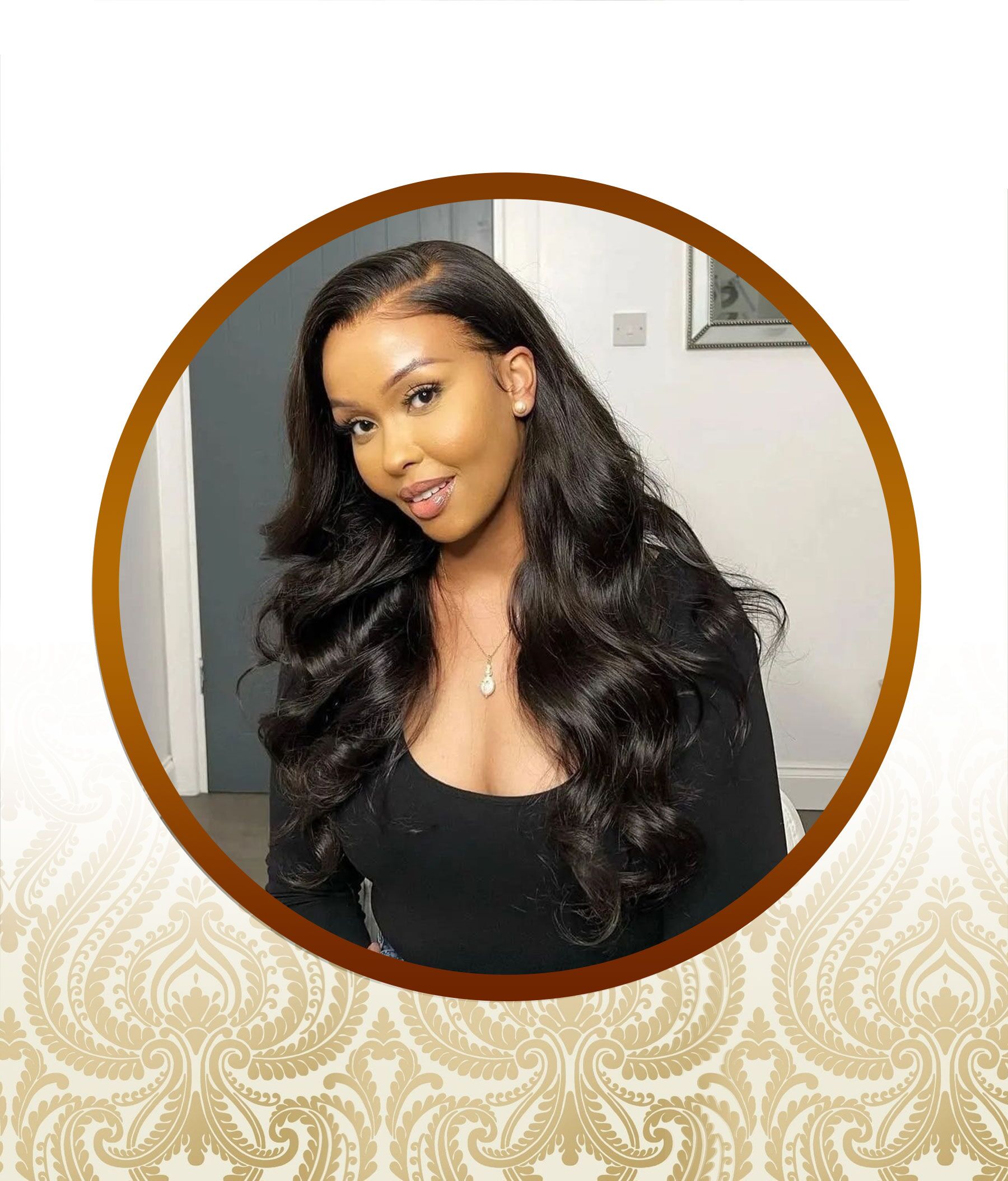 26 Inch Luxury BodyWave Lace Frontal Double-Drawn Unit