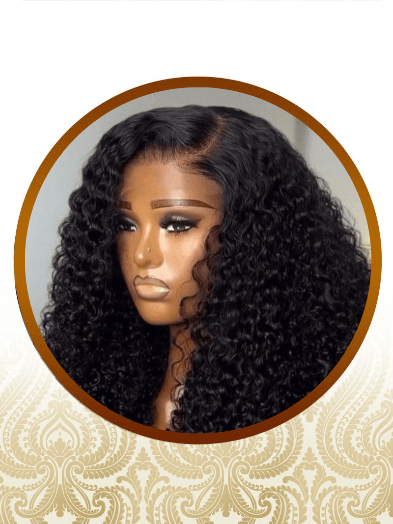 20" Burmese Luxury Glueless 5x5 Wear and Go S.S.D Peruca Curly Unit - Image 2