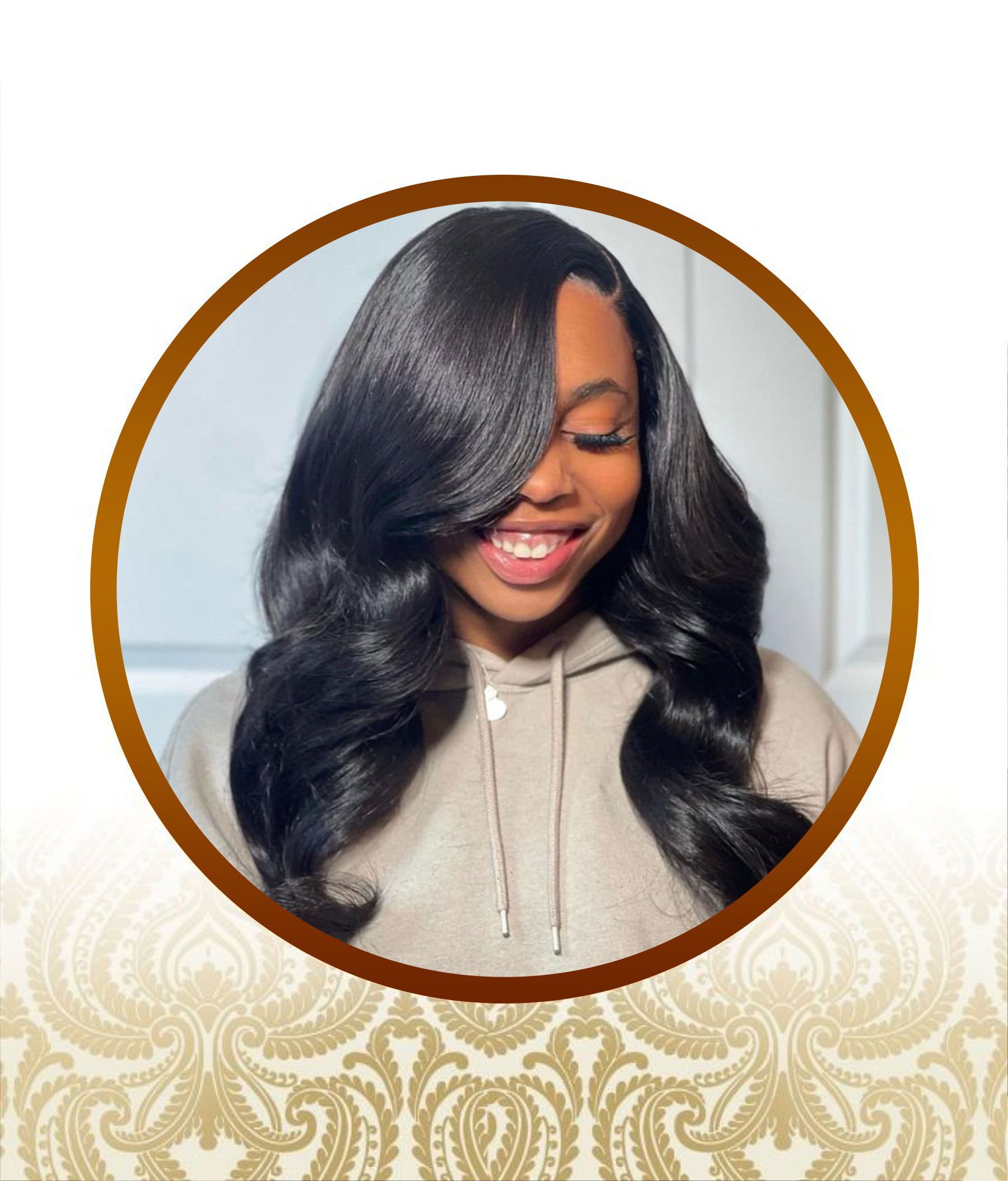 Exotic Remi Body Wave Single-Drawn Full Frontal Lace Unit