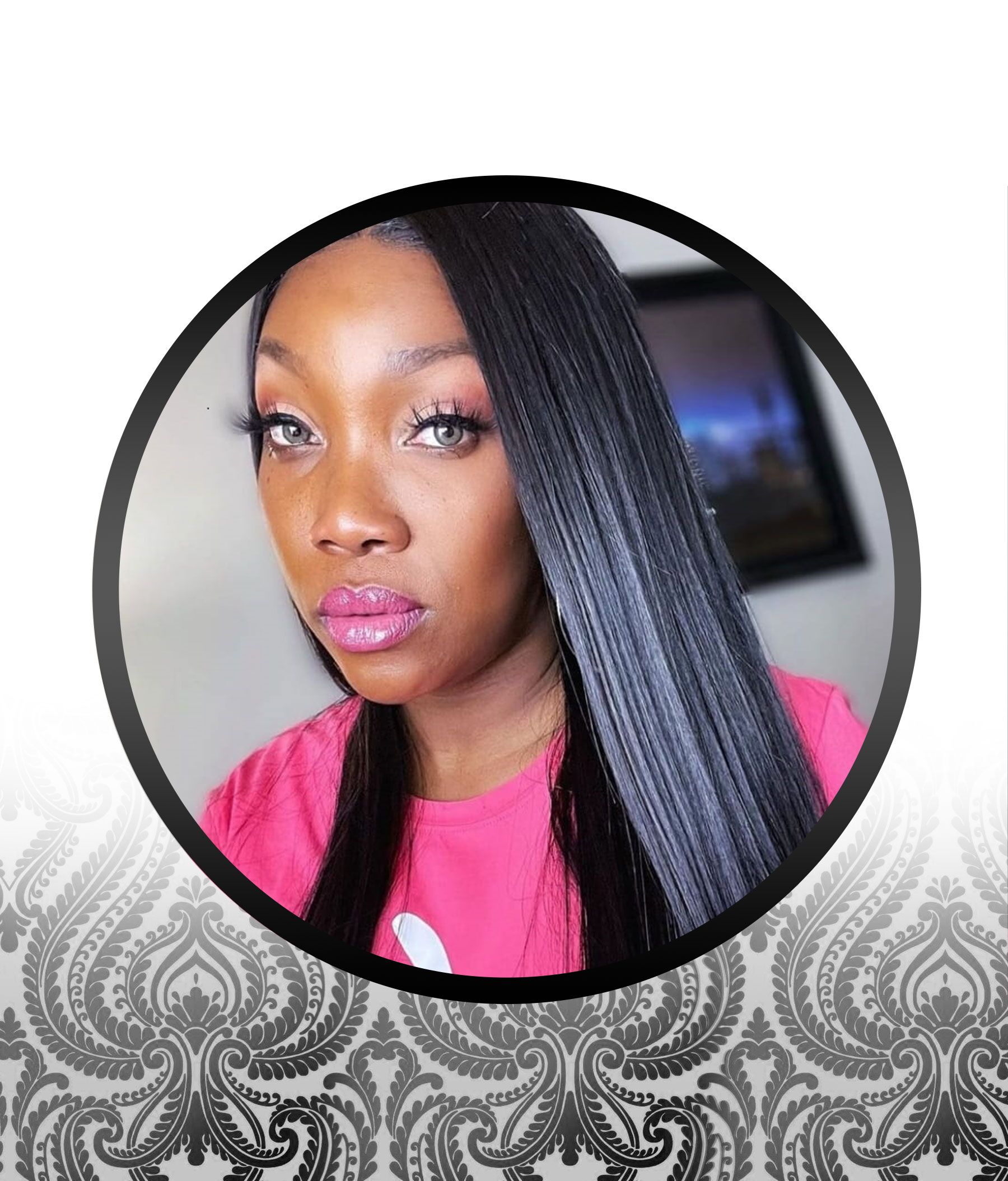 4X4 Straight Human HairBlend Wigs - Image 2