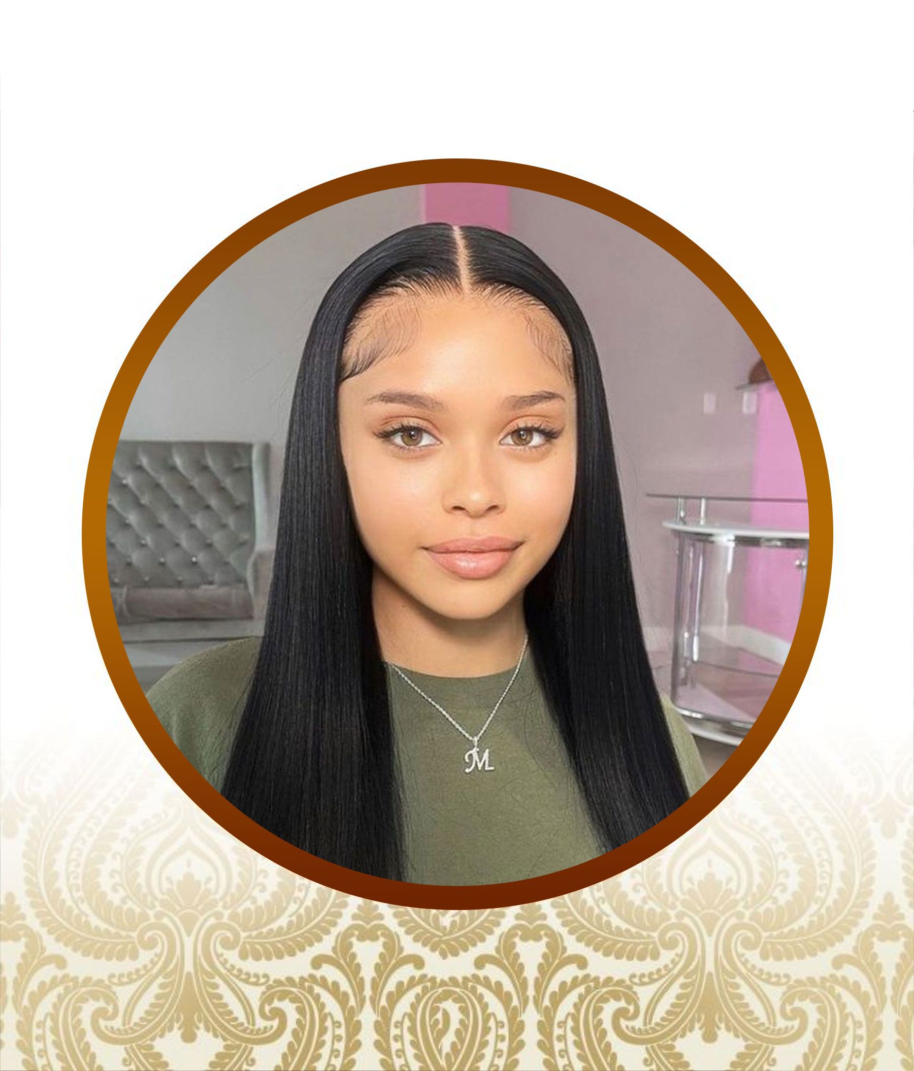26" Exotic Straight Single-Drawn Full HD Lace Frontal Unit - Image 3
