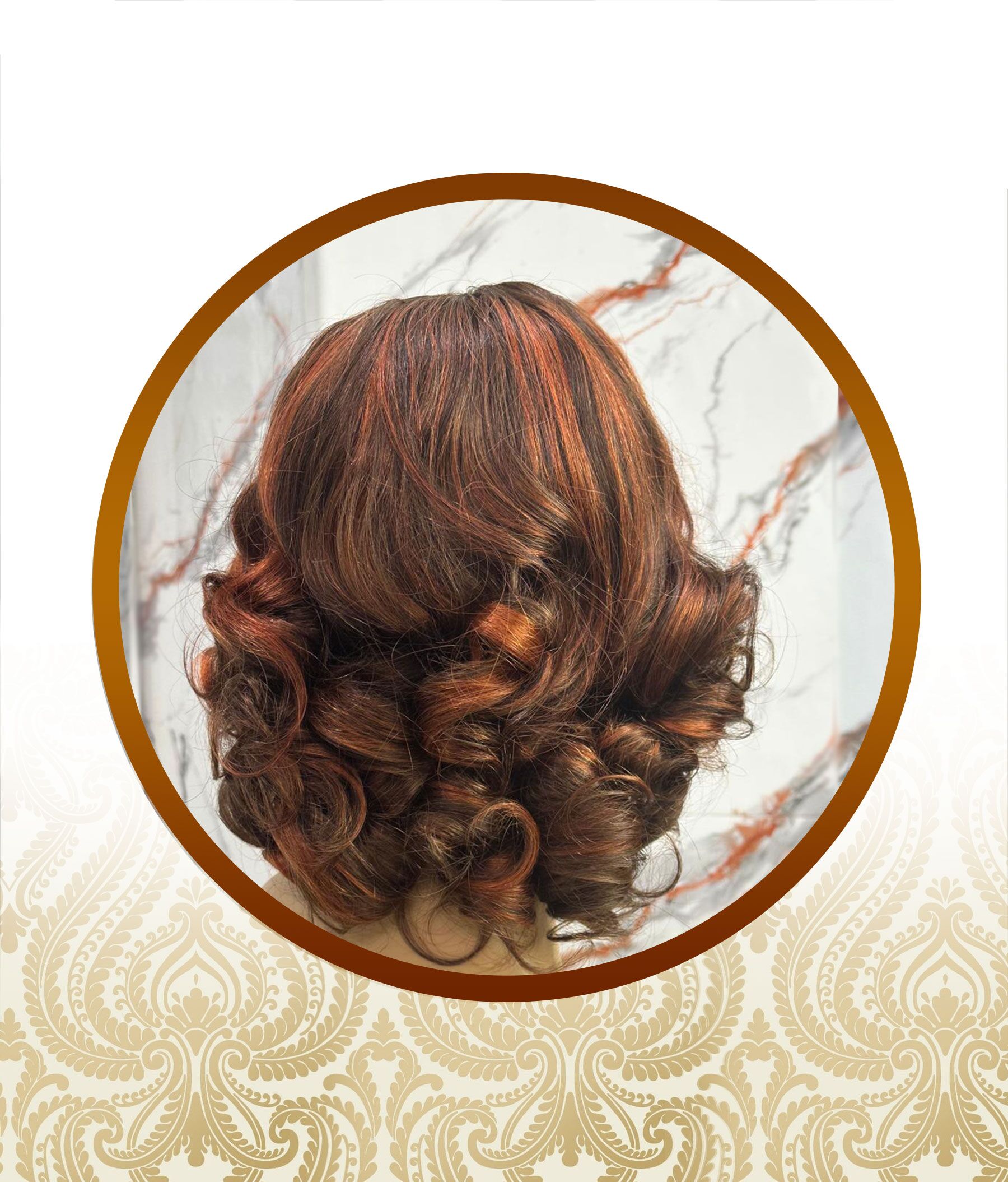 14″ 5×5 Glueless mixed highlighted Bouncy Body-Loose Wave Double-Drawn Unit - Image 2