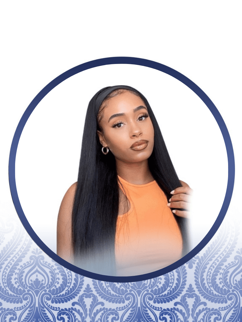 20" Straight Headband Peruvian Wig